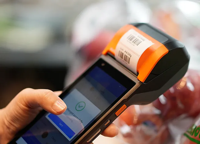 Sunmi beställningsenhet – online beställningssystem för pizzeria, sushi och restaurang